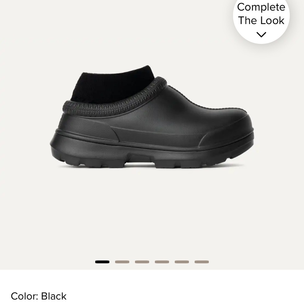 Black Women’s Slip-On Clog Shoes - Comfortable Everyday Wear - Picture 2 of 12